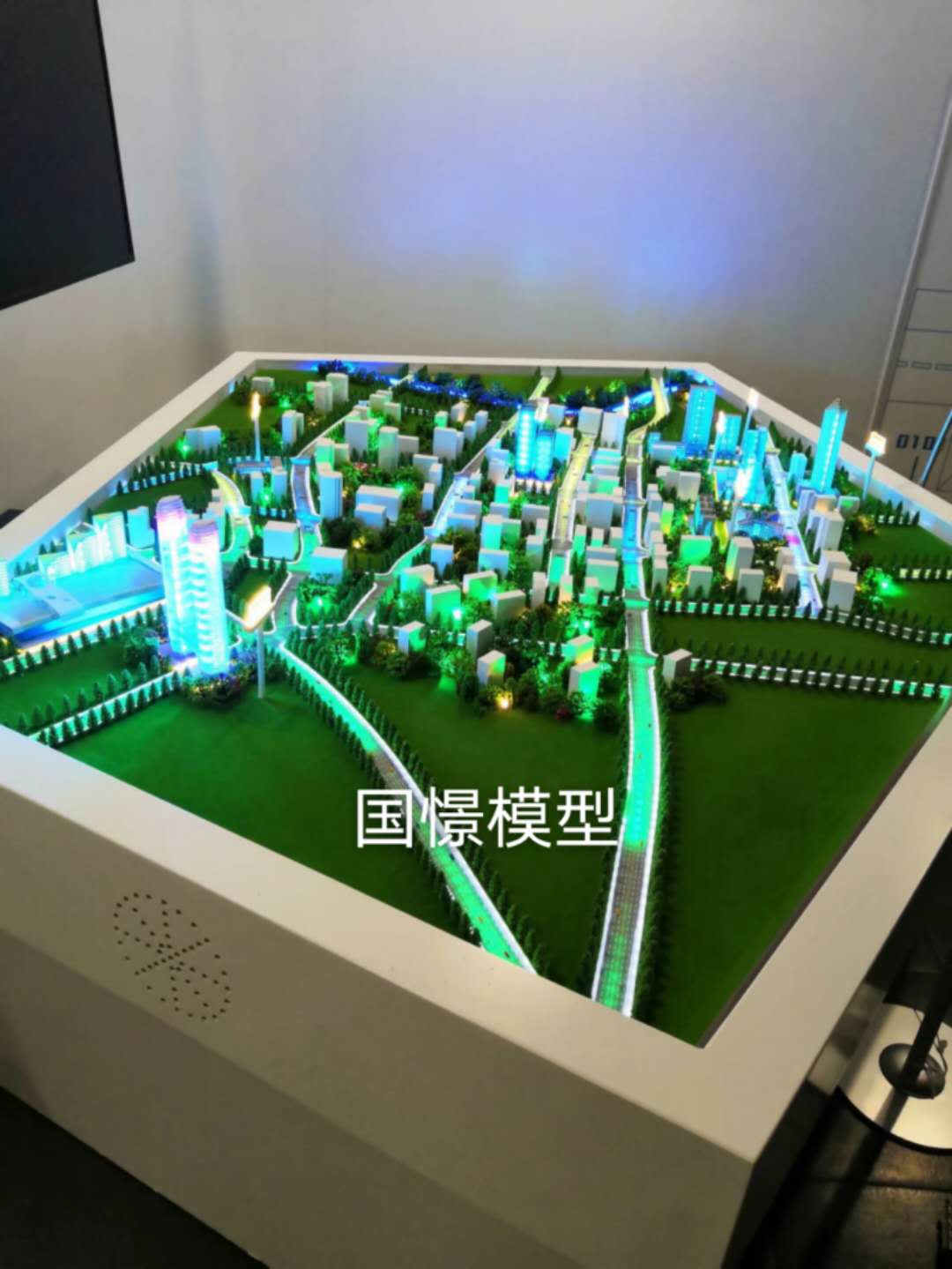 仪陇县建筑模型